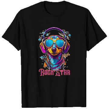 Discover Rockstar Dachshund T Shirts