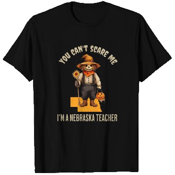 Discover I’m a Nebraska Teacher Halloween Fall Autumn T Shirts