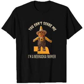 Discover I’m a Nebraska Farmer Halloween Fall Autumn T Shirts