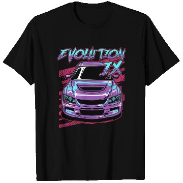 Discover Lancer Evolution Ix Neon Theme T Shirts