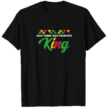Discover Sao Tome And Principe King T Shirts