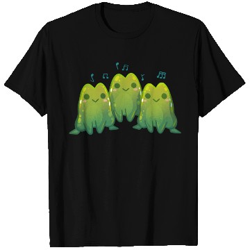 Discover Green Singing Frog Trio T Shirts