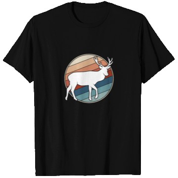Discover Deer in Retro Style T Shirts