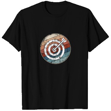 Discover Retro Archery Bullseye T Shirts