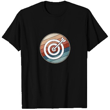 Discover Retro Archery Bullseye T Shirts