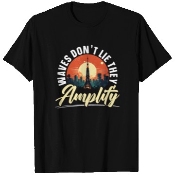 Discover Ham Radio Operator Morse Code Radioactivity T Shirts