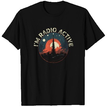 Discover Ham Radio Operator Morse Code Radioactivity T Shirts