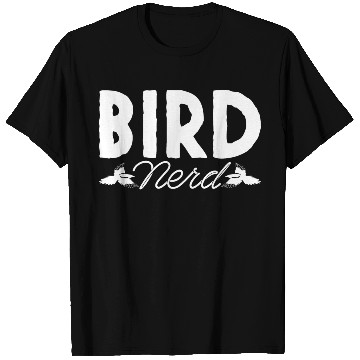 Discover Bird Nerd Joke Birds Lover Budgie Parrot Heron T Shirts