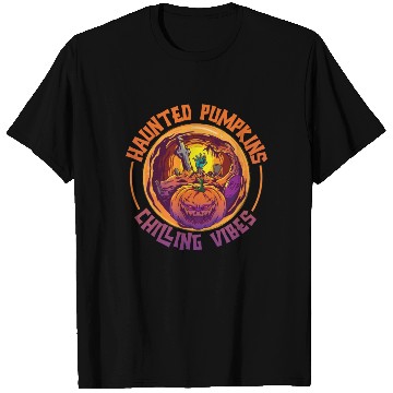 Discover Scary Pumpkin Halloween Costume Autumn Fall Gift T Shirts