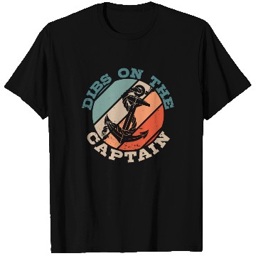 Discover Dibs On The Captain Funny Captain Wife Captain T Shirts