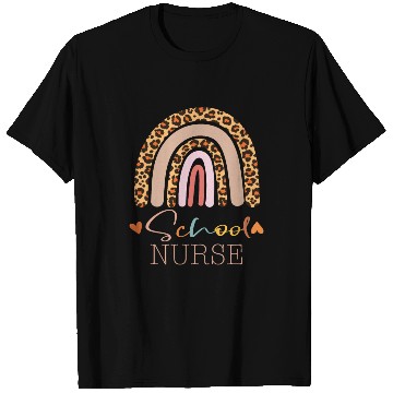 Discover Cute Leopard Print School Nurse Back To School T Shirts