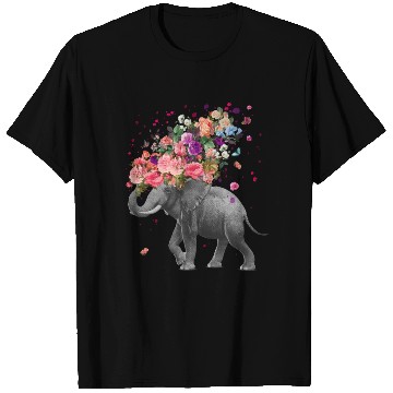 Discover Elephant Splash T Shirts