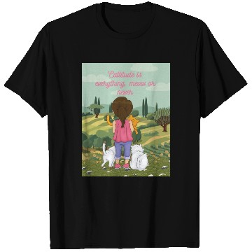 Discover Cattitude is everything meow or never T Shirts