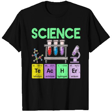 Discover Science Teacher Periodic Table Elements Chemistry T Shirts