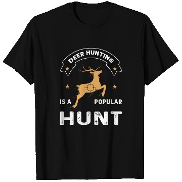 Discover Deer hunting...hunt - Hunting design T Shirts