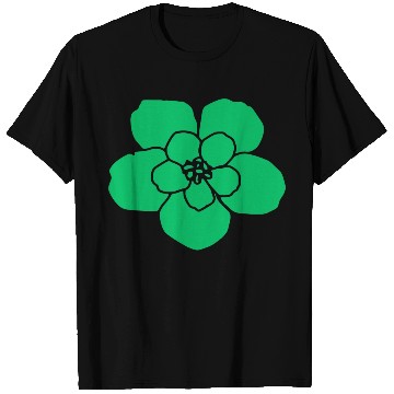 Discover green flower T Shirts