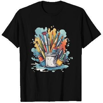 Discover Art Teacher Painting T Shirts