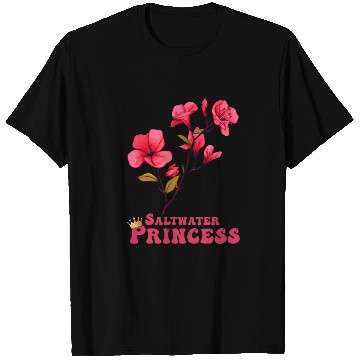 Discover surfer girl Bougainvillea flower T Shirts