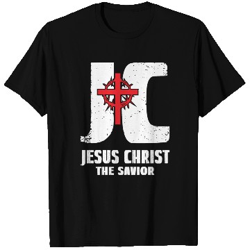 Discover JC Jesus Christ My Savior Love Jesus Christian T Shirts