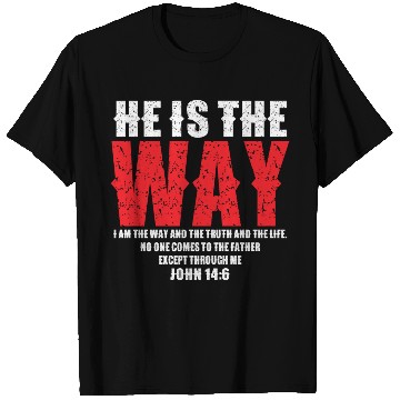 Discover He Is The Way Love Jesus Christian Christmas T Shirts
