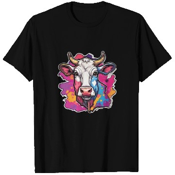 Discover Cow Cows Cow Head Agriculture Farmer T Shirts
