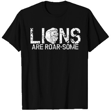Discover Lion Roar Pun Lioness Mane Cub Wildlife Predator T Shirts