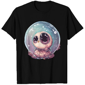 Discover Little Owl Creature Trapped In Bubble T Shirts