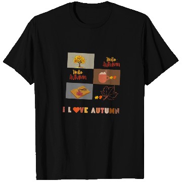 Discover I love Autumn hello autumn T Shirts