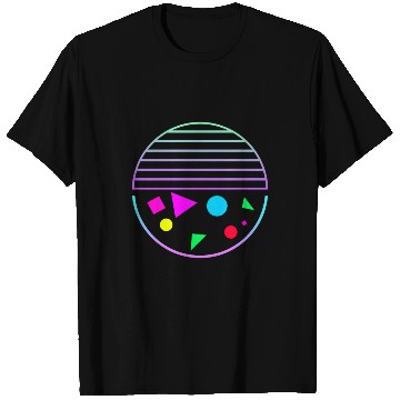 Discover Retro sunset style 80s T Shirts
