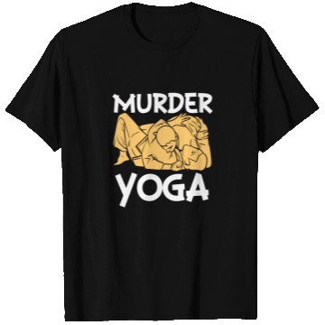 Discover Murder Yoga T Shirts