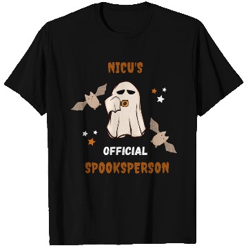 Discover Cute NICU Halloween | NICU official spooksperson T Shirts
