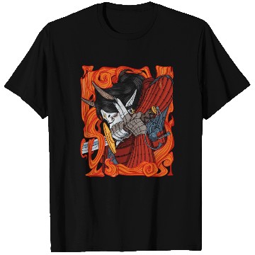 Discover Samurai Demon Warrior T Shirts
