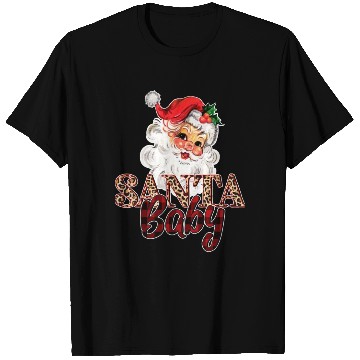 Discover vintage retro Santa ,leopard and buffalo pattern T Shirts