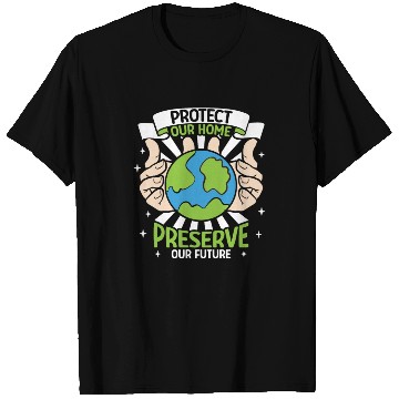 Discover Climate Change Environmental Earth Day Planet T Shirts