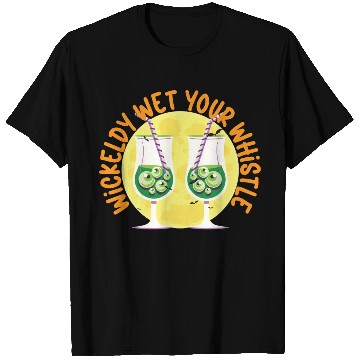 Discover Wickedly Wet Your Whistle Bartender Halloween T Shirts