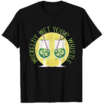 Discover Wickedly Wet Your Whistle Bartender Halloween T Shirts