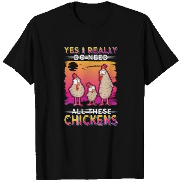 Discover Chickens Chicken Farm Farmer T Shirts