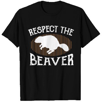 Discover Respect The Beaver retro Beaver Lover groundhog T Shirts