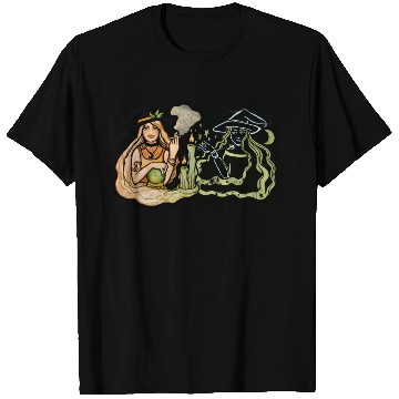 Discover Green Witch Shadow Work T Shirts