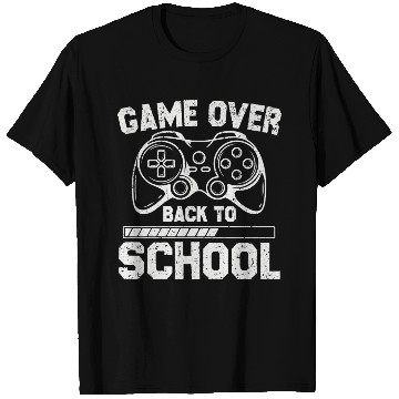 Discover Game Over Back To School T Shirts