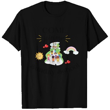 Discover Join Me At Sunday School T Shirts