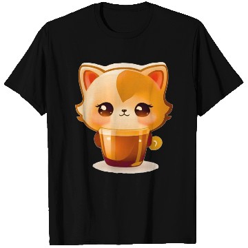Discover "Mornings Made Better: A Toast to Coffee" T Shirts