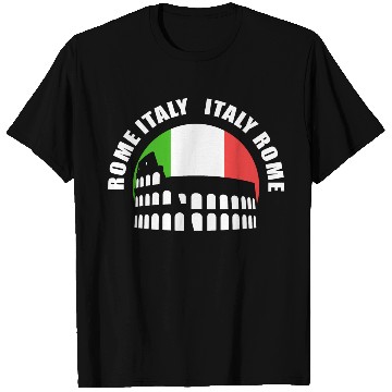 Discover Rome Italy Tourist Guide T Shirts