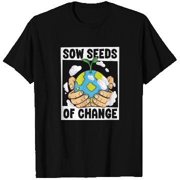 Discover Climate Change Environmental Earth Day Planet T Shirts