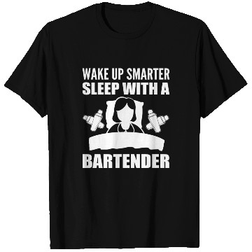 Discover Sleep with Bartender Funny Bartender Gift T Shirts