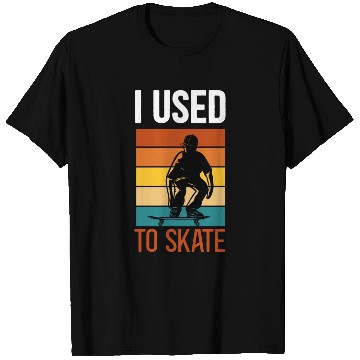 Discover I Used To Skate Skateboarding T Shirts