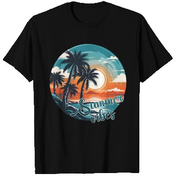 Discover Vintage Summer Vibes T Shirts