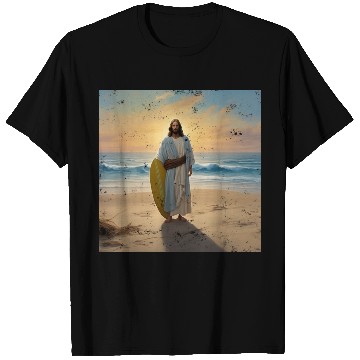 Discover Surfing Jesus T Shirts