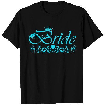 Discover Bride Bachelorette Party Blue T Shirts