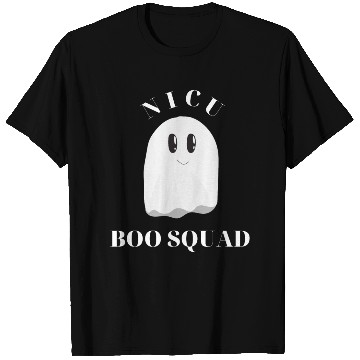 Discover Cute NICU Halloween | NICU Boo Squad design T Shirts